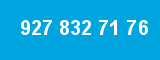 927 832 71 76 927 832 71 76
